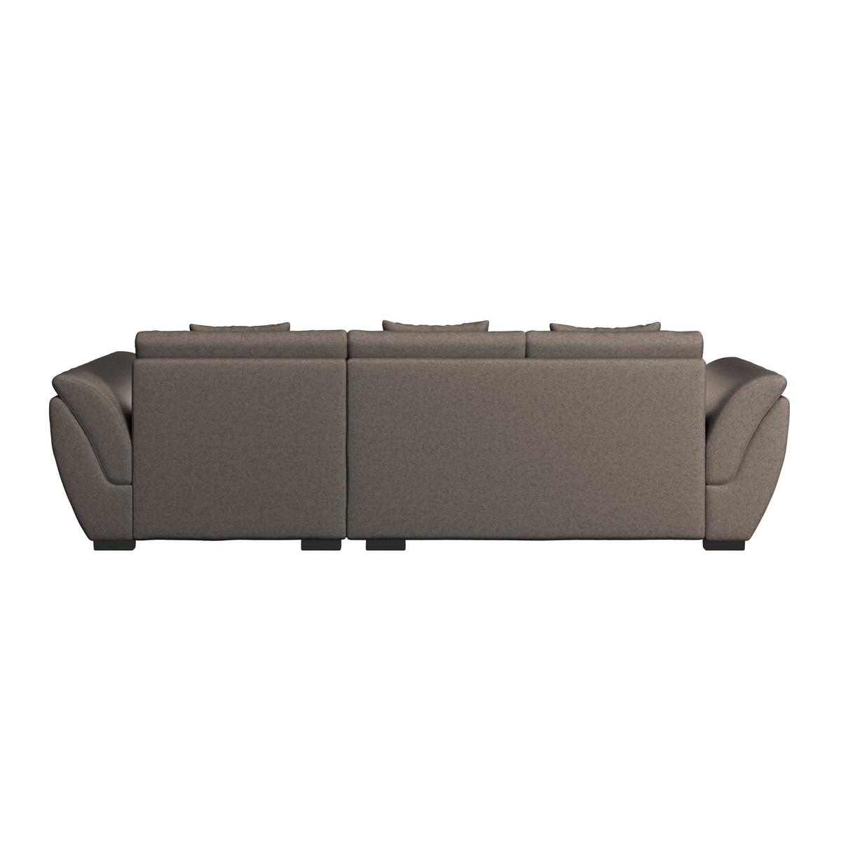 Ecksofa Mit Schlaffunktion Berisso + Bettkasten 278x187cm - Braun, Design, Textil (278/187cm) - Ondega