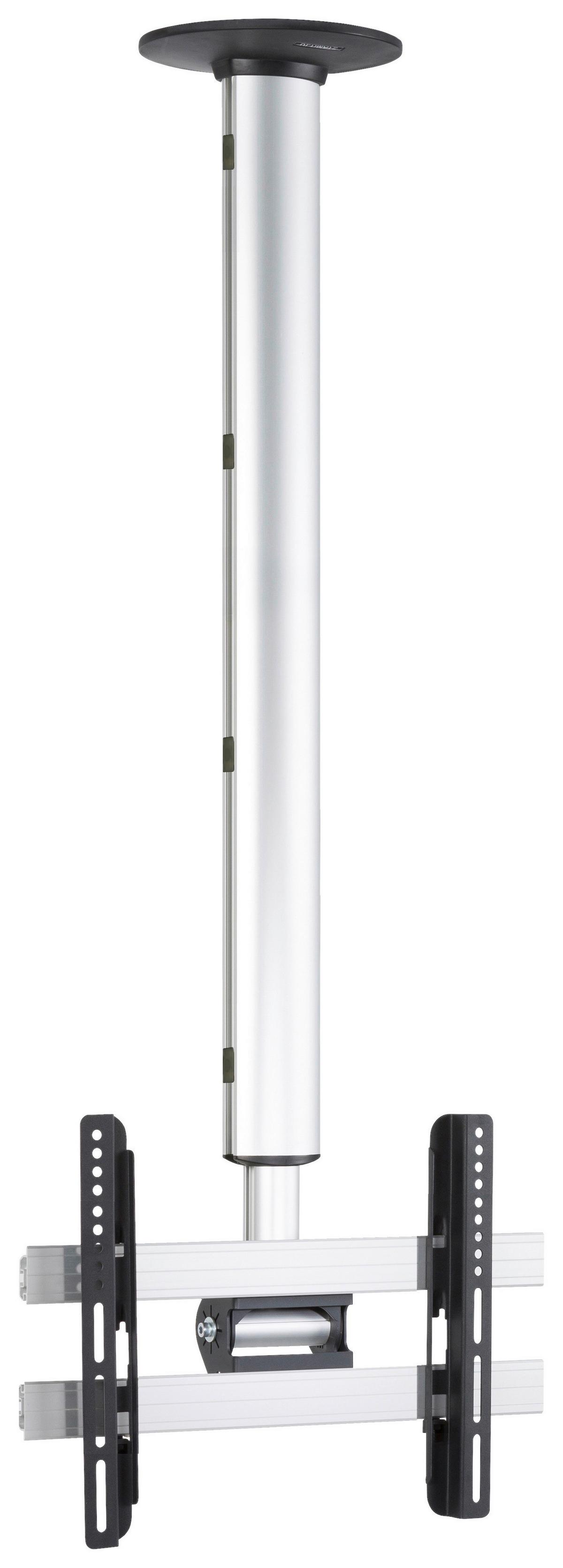 Tv- Halterung Cm Silberfarben B: 42 Cm - Silberfarben, MODERN, Metall (42/127/19cm) - MID.YOU