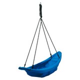 Hängeschaukel Boot - Blau/Schwarz, Textil (153/54/160cm)