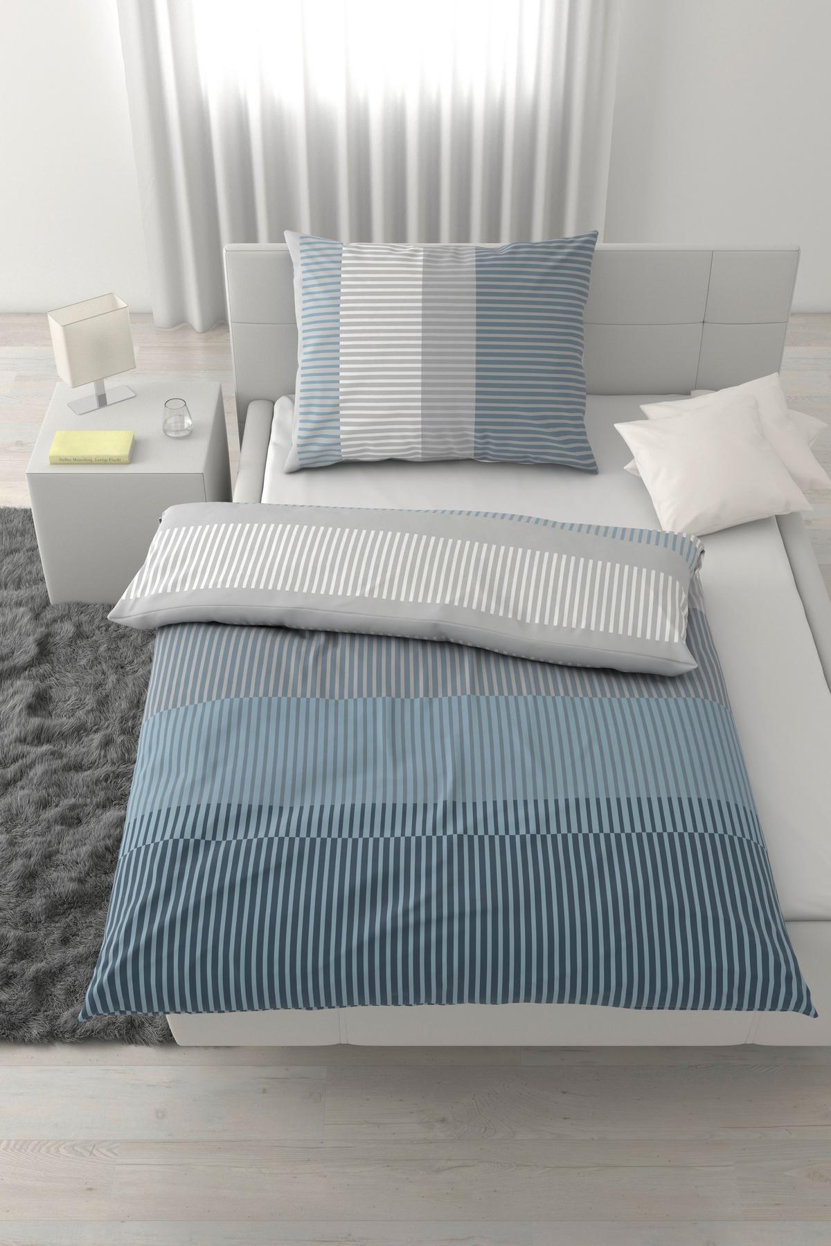 POVLEČENÍ HANNES - modrá, textil (140/200cm) - Mömax