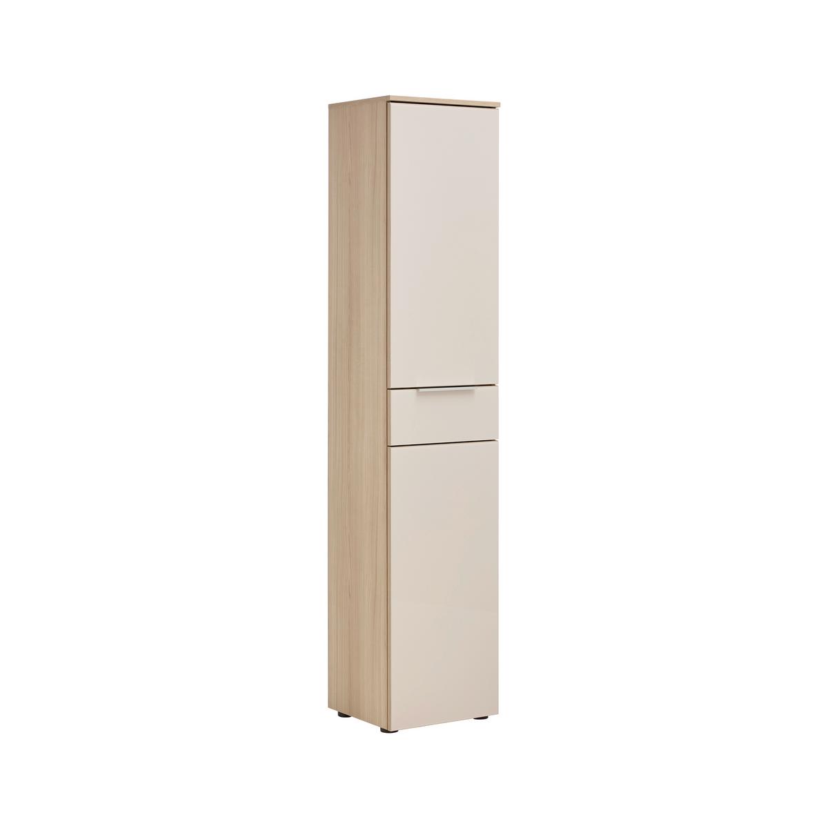 SYSTÉM SKRÍŇ SIENA - kašmírová/farba duba, Modern, kov/kompozitné drevo (40/198/38cm) - Mömax