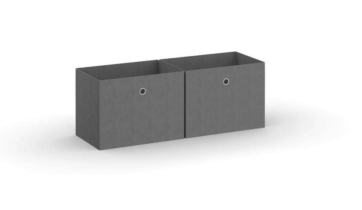 Kleiderschrank Reflect inkl. Inneneinteilung, 2 Körbe - Silberfarben/Eiche Artisan, MODERN, Holzwerkstoff (91/210/54cm)
