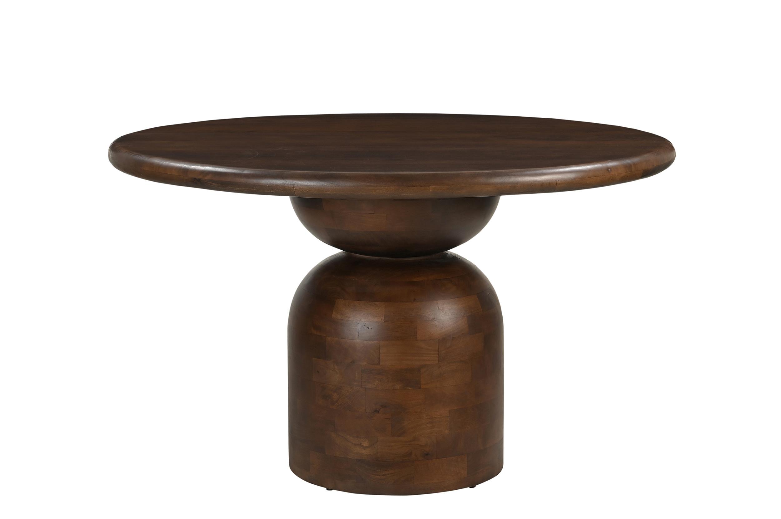 ESSTISCH Braun L: 130cm - Braun, MODERN, Holz (130/130/76cm) - MID.YOU
