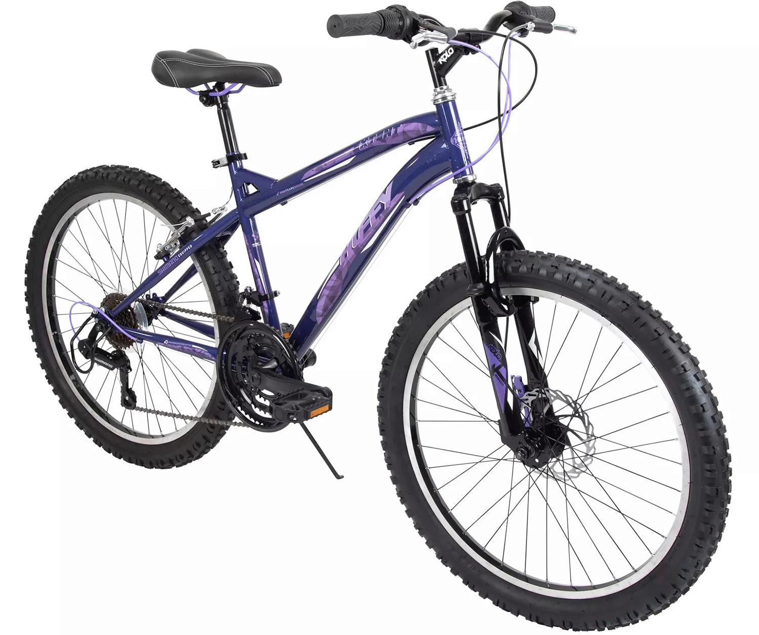 Kinderfahrrrad Mountainbike Huffy Extent 24 Zoll - Lila, Basics, Metall (59,7/168,9/99,1cm)