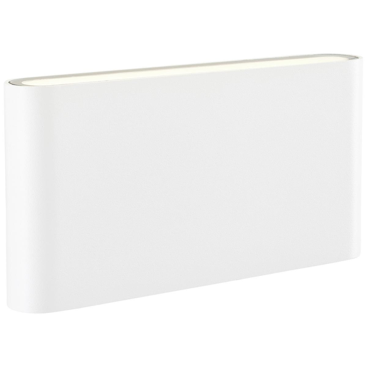 Außenwandleuchte G90973a05 Welbie - Weiß, Design, Glas/Metall (9/17,5/2,9cm) - Brilliant