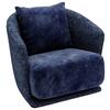 Wish Blau B: 83 Cm - Blau/Schwarz, Design, Textil (83/80/75cm) - Livetastic