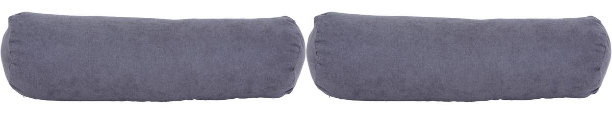Párnacsomag Adria 2db - grafitszürke, Konventionell, textil (22/70cm)