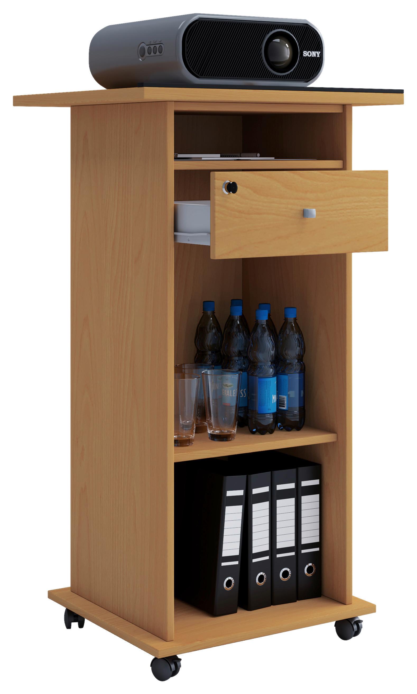 Stehpult Neta Buchefarben B: 60 cm - Buchefarben, MODERN, Holzwerkstoff (60/50/108,3cm) - MID.YOU