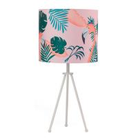Tischleuchte 4942/Lgr - Weiß, Trend, Textil/Metall (30/57cm)