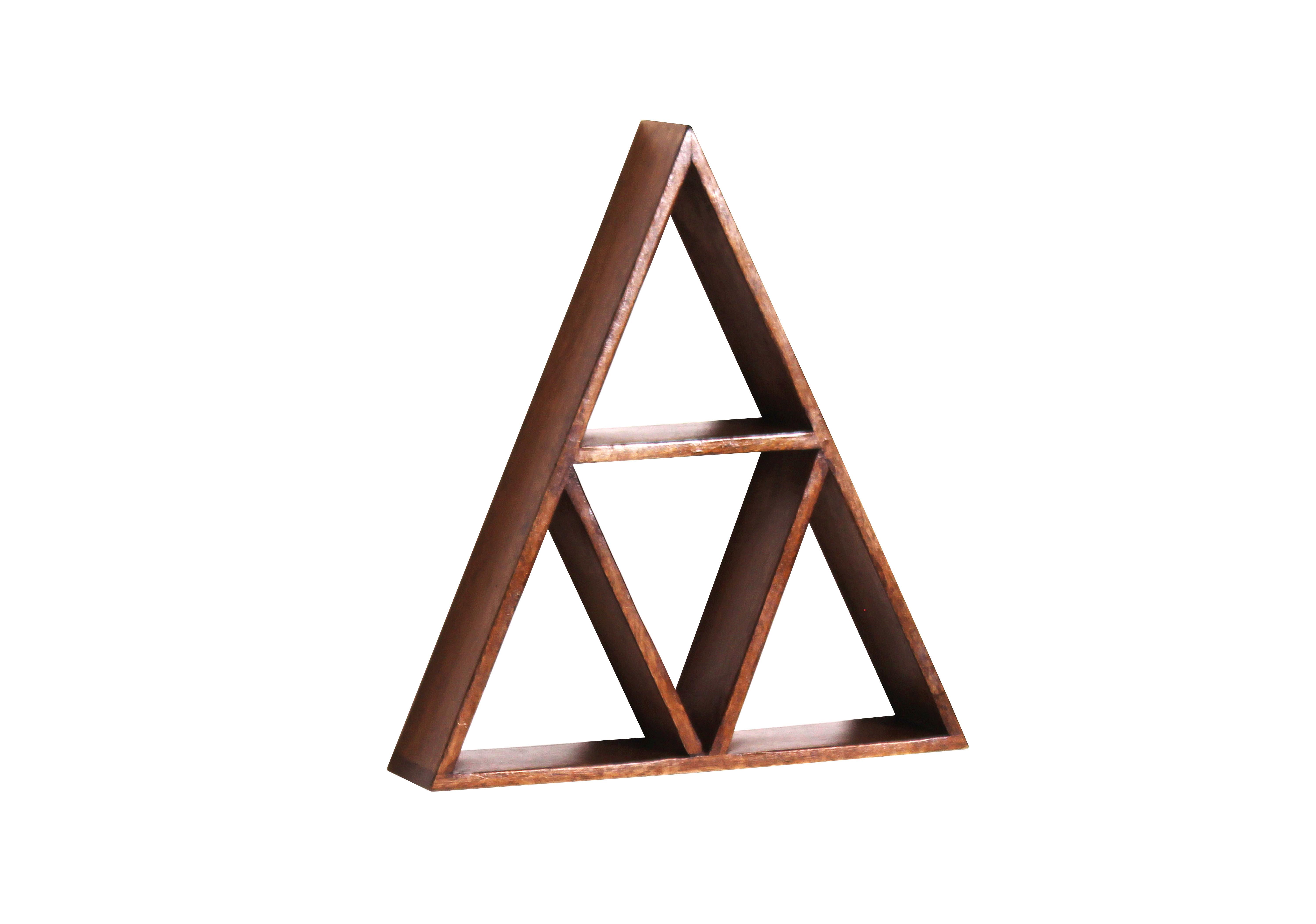 WANDREGAL Naturfarben B: 40 cm - Naturfarben, Design, Holz (40/45/10cm) - Livetastic