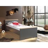 Bett 90x200 London Anthrazit - Anthrazit, MODERN, Holzwerkstoff (90/200cm) - MID.YOU