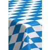 Tischschoner Bayern Blau/Weiß 250x100 cm, Wasserabweisend - Blau/Weiß, Basics (100/250cm)