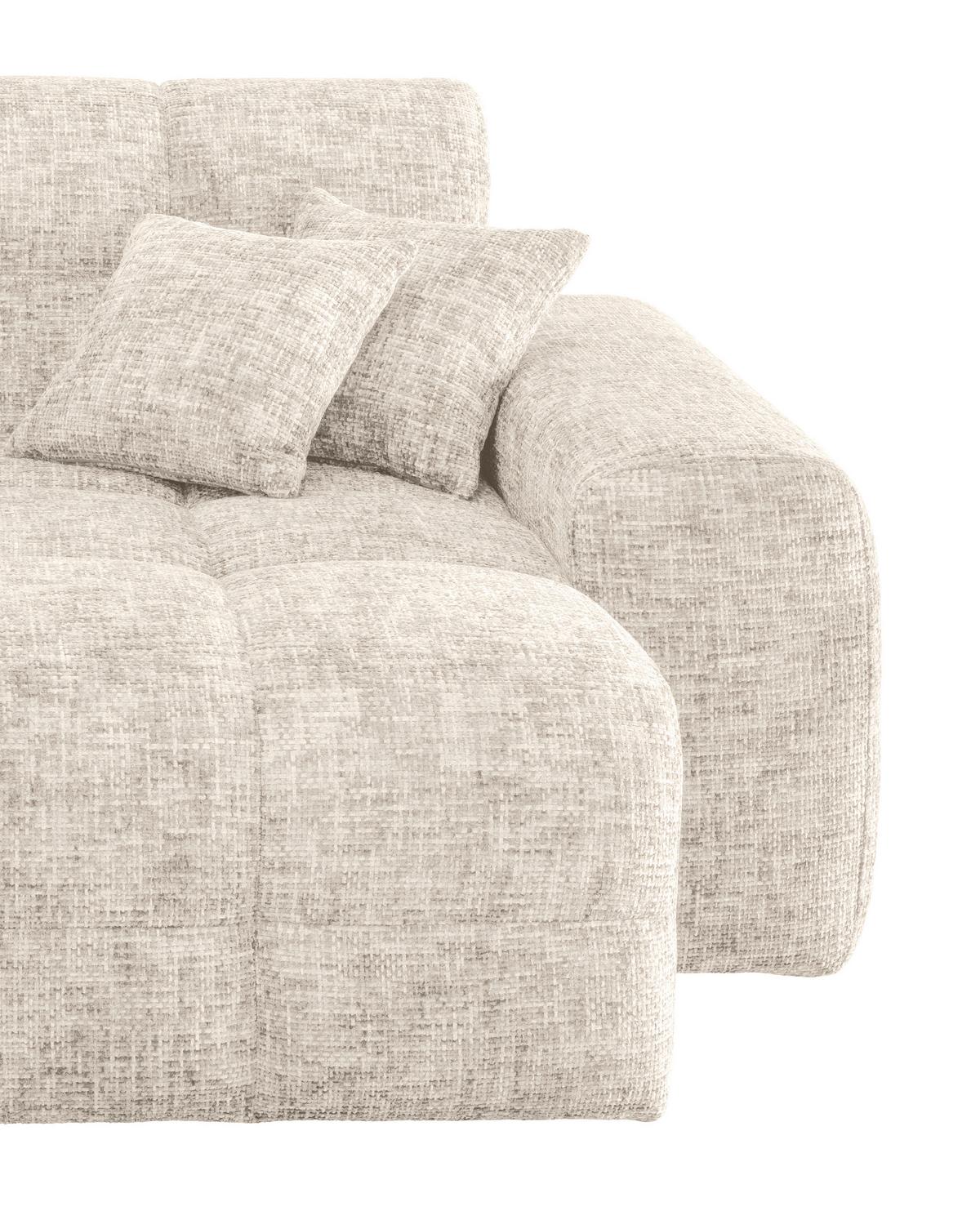 XXL-Sessel Bosco, Creme B: 181 cm - Creme, MODERN, Textil (181/87/155cm) - Livetastic