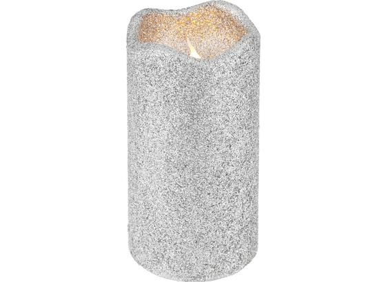 Svíčka S Led Marie - barvy stříbra (7/13cm) Svíčka S Led Marie - barvy stříbra (7/13cm)