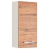 Hängeschrank Paris Eiche Wotan/weiß B: 30 Cm - Eiche Wotan/Weiß, MODERN, Holzwerkstoff (30/64/20cm) - Held