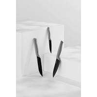 Messerset 3-teilig Schwarz - Schwarz, Basics, Metall (32.30/14.40/4cm) - BergHOFF