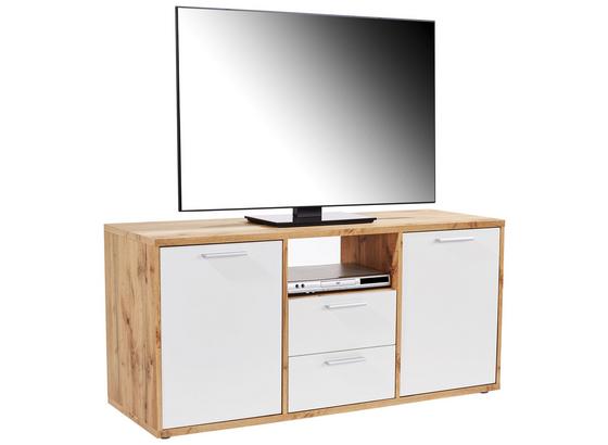Phonotisch Napoli - Eichefarben/Alufarben, MODERN, Holzwerkstoff (138/60/39cm) Phonotisch Napoli - Eichefarben/Alufarben, MODERN, Holzwerkstoff (138/60/39cm)