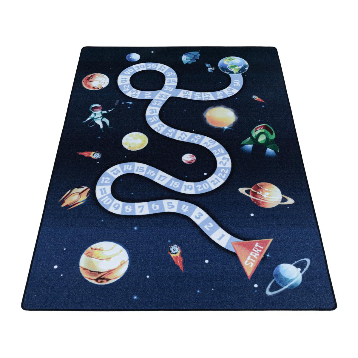 Detský koberec 160x230cm Play - tmavomodrá, Trend, textil (160/230cm) - Ben'n'jen