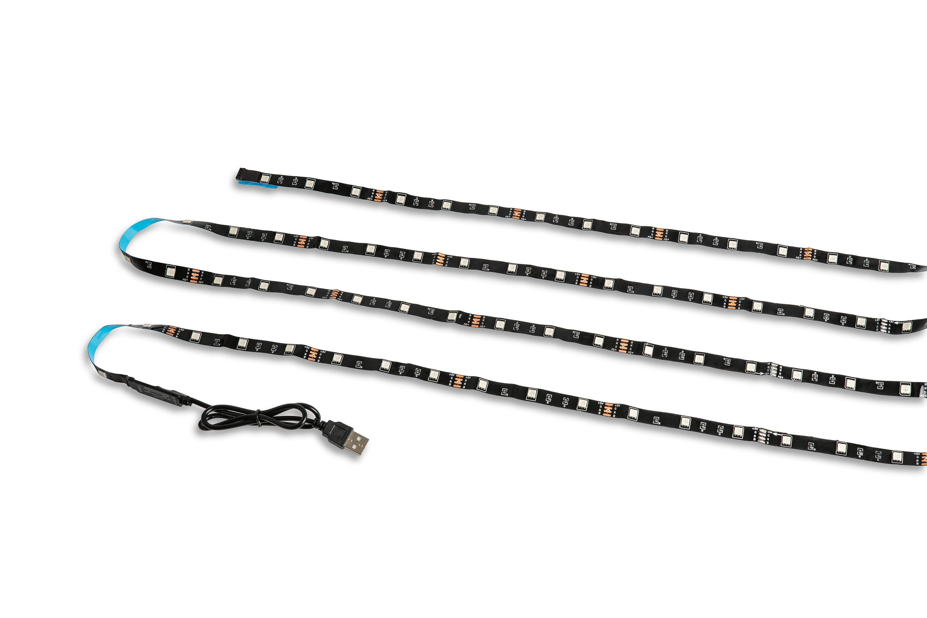 LED-Strip Easymaxx - Blau/Gelb, Kunststoff (450cm)