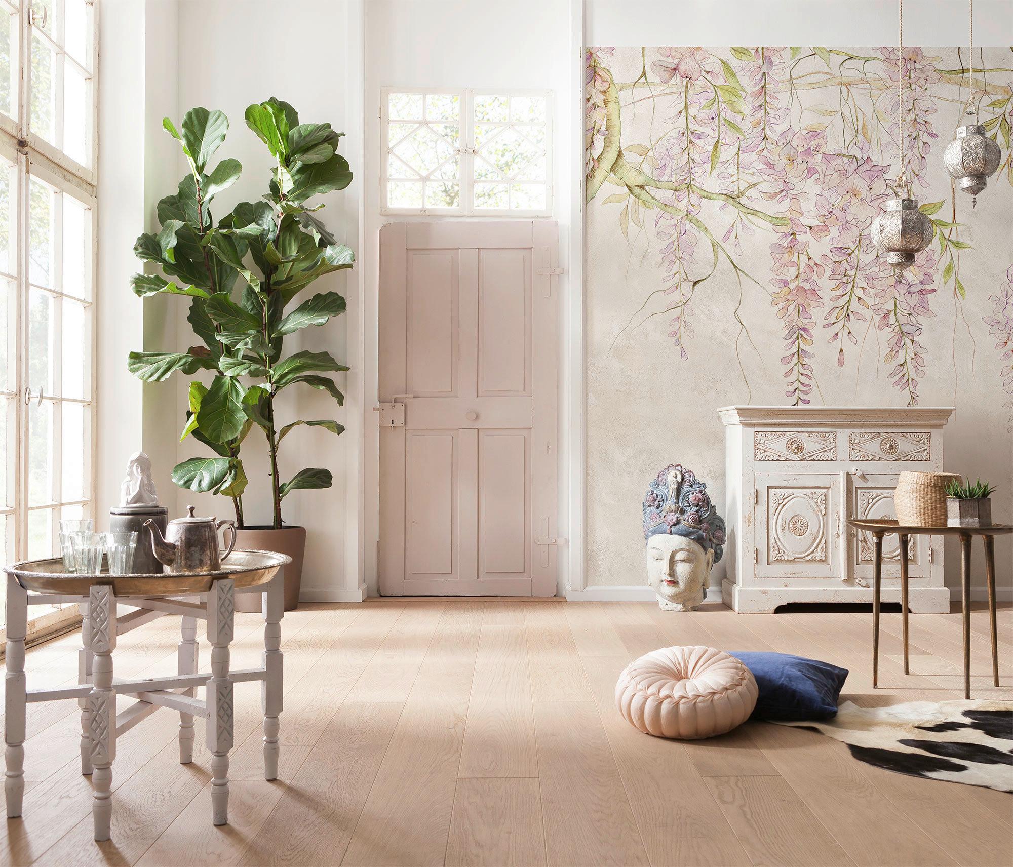 Fototapete R4-050 Wisteria - Multicolor, Trend (400/280cm)