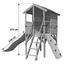Stelzenspielhaus Holz mit Kletterwand Natur Nele 6 - Gelb/Naturfarben, MODERN, Holz (123/275/173cm) Stelzenspielhaus Holz mit Kletterwand Natur Nele 6 - Gelb/Naturfarben, MODERN, Holz (123/275/173cm)