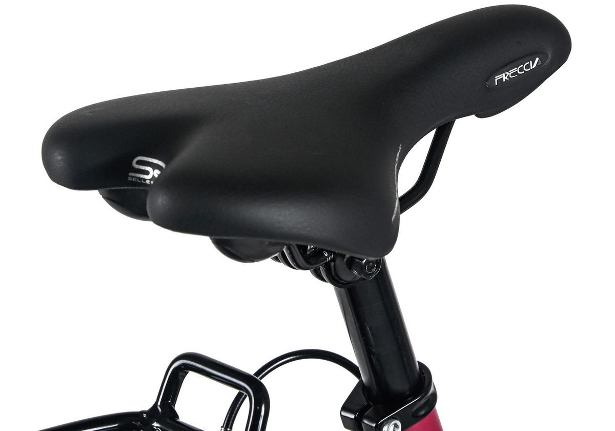 Trekkingrad Damen 28 Zoll - Rot, Basics, Metall (25/140/60cm)