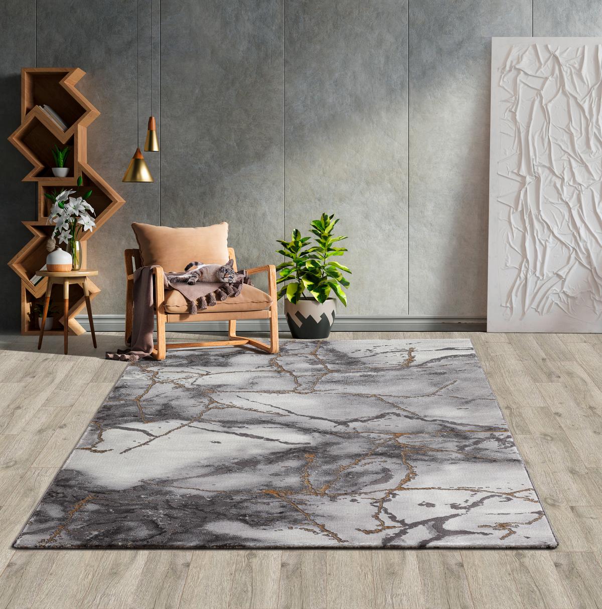 Läufer Craft - Goldfarben, KONVENTIONELL, Textil (80/300cm)