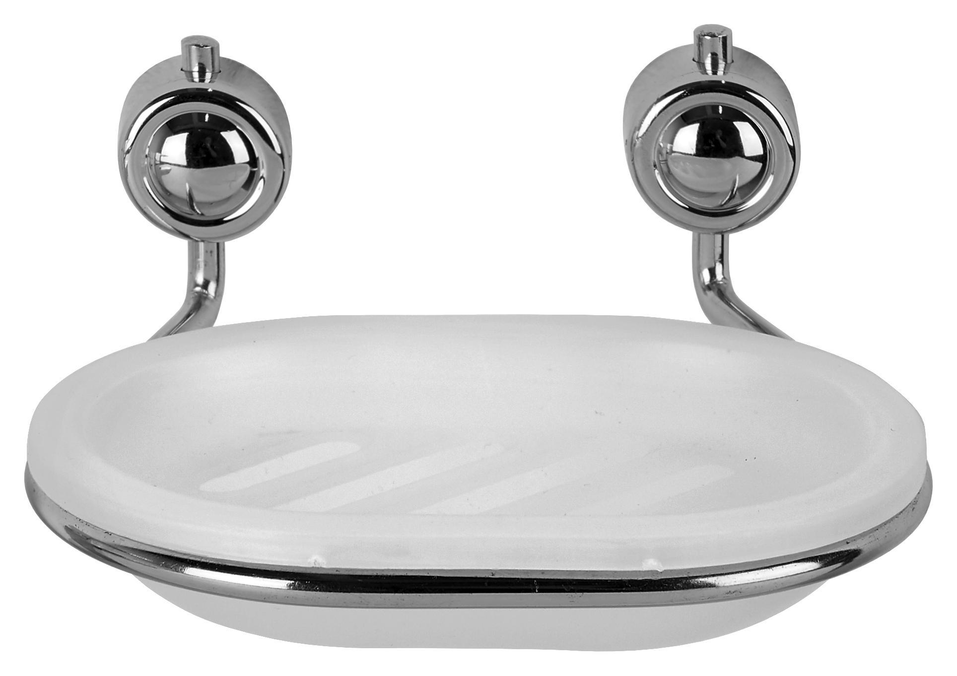 Seifenschale Atlantik - Weiß, MODERN, Kunststoff (13/6/14cm)