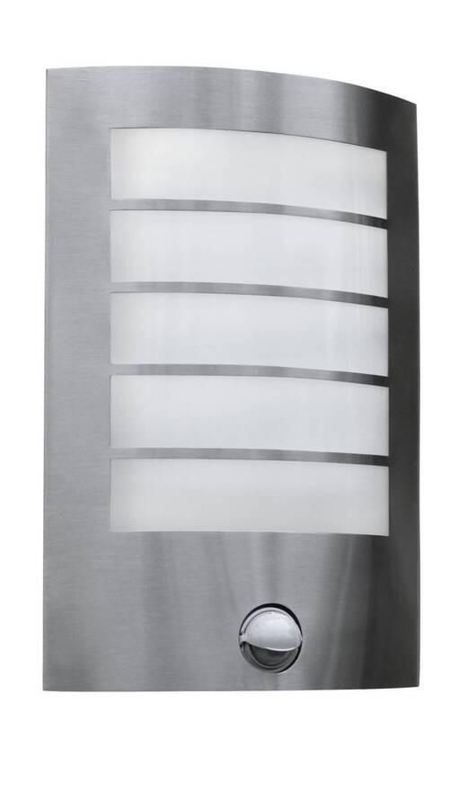 Außenwandleuchte 8,5 Watt Edelstahl, Wandmontage