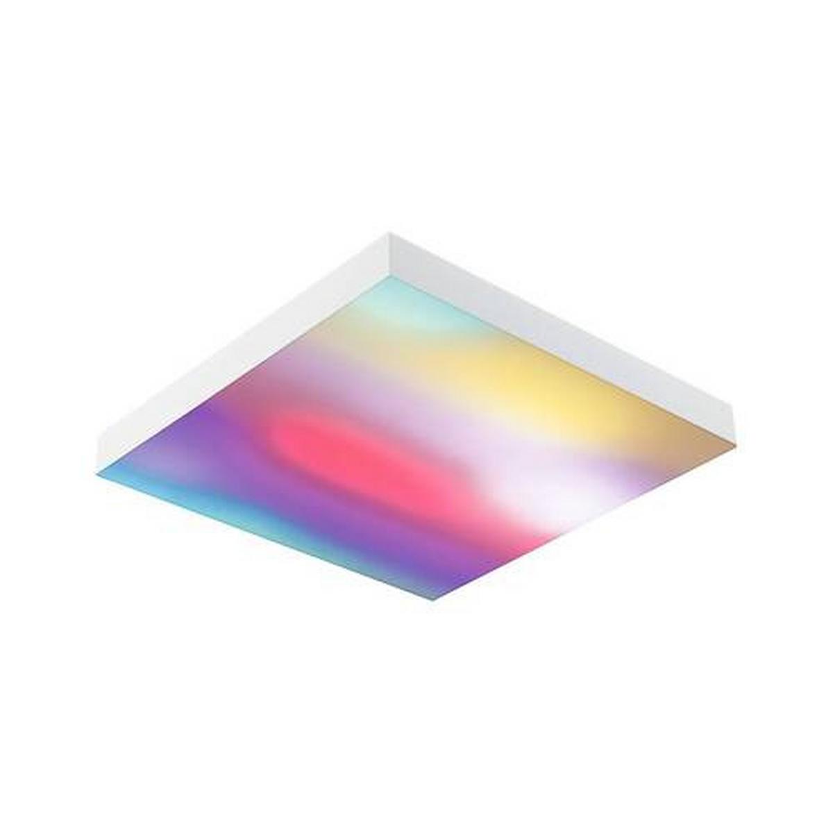 LED-Paneel L: 29,5 cm dimmbar - Weiß, Basics, Metall (29,5/29,5cm) - Paulmann
