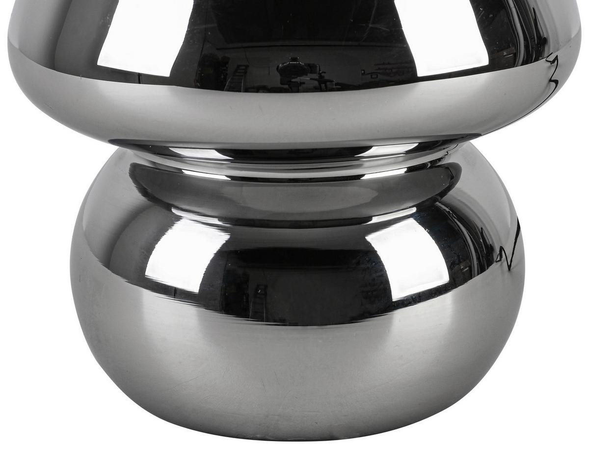 STOLNÍ LAMPA SCHÖNI - černá/barvy chromu, Moderní, plast/sklo (15/18cm) - Modern Living