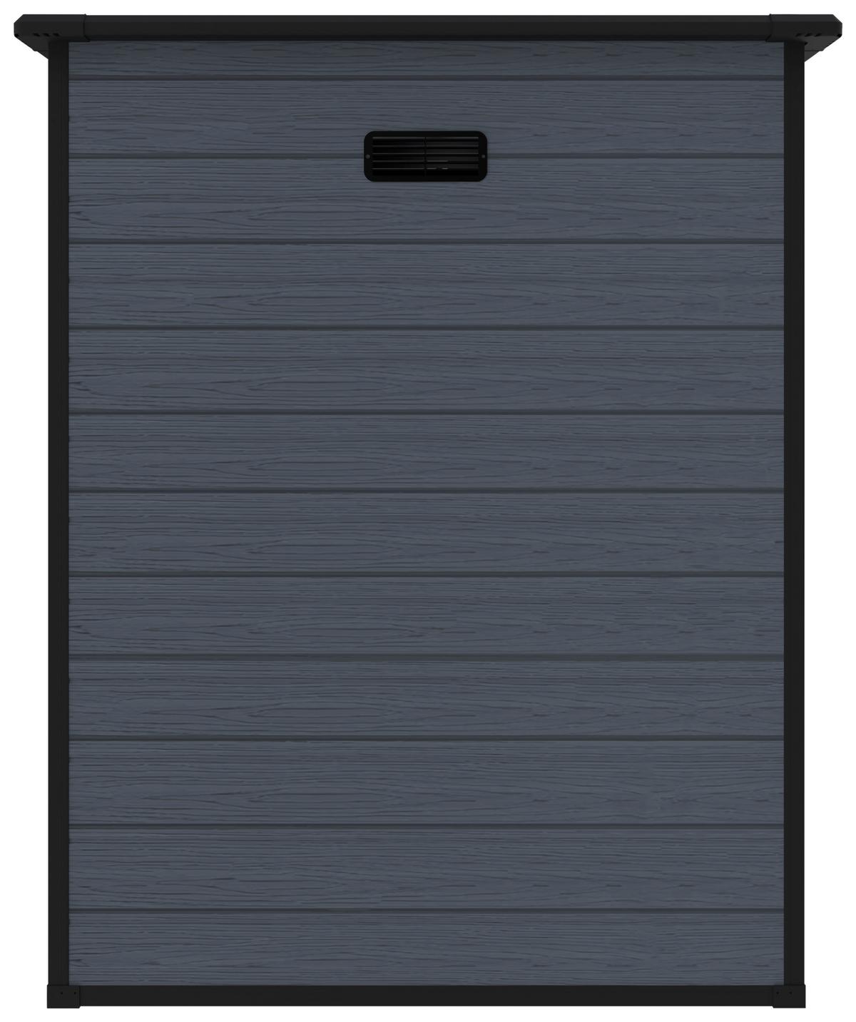 Gartenhaus Nizza - Grau, MODERN, Kunststoff/Metall (152/193/92cm) - Homezone