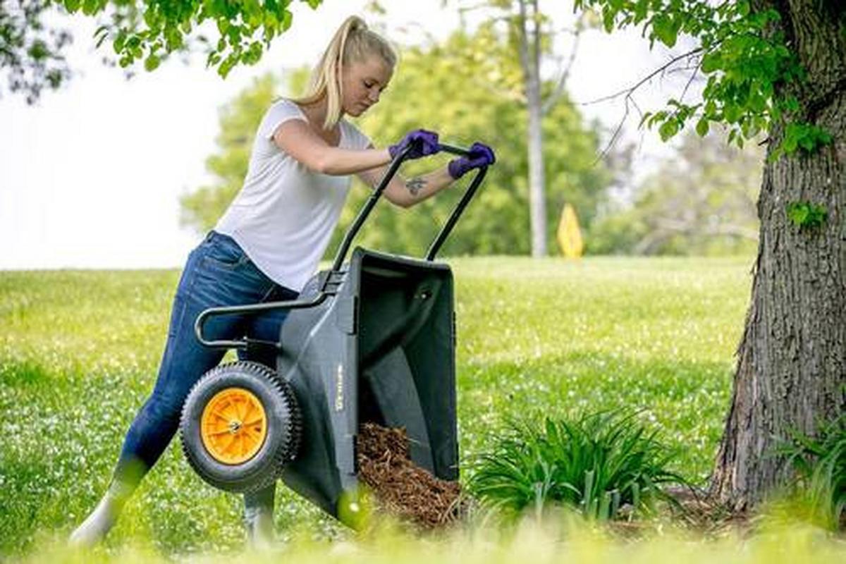 Gartenkarre Schubkarre Cub Cart - Schwarz, Basics, Kunststoff (71/74/127cm)