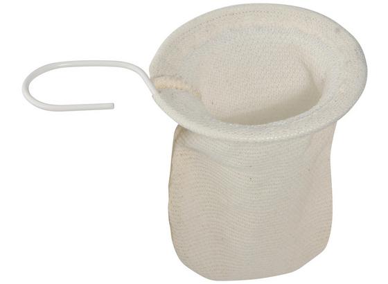 Teenetz Ø 9 cm - Weiß, KONVENTIONELL, Textil (11cm) - Fackelmann Teenetz Ø 9 cm - Weiß, KONVENTIONELL, Textil (11cm) - Fackelmann
