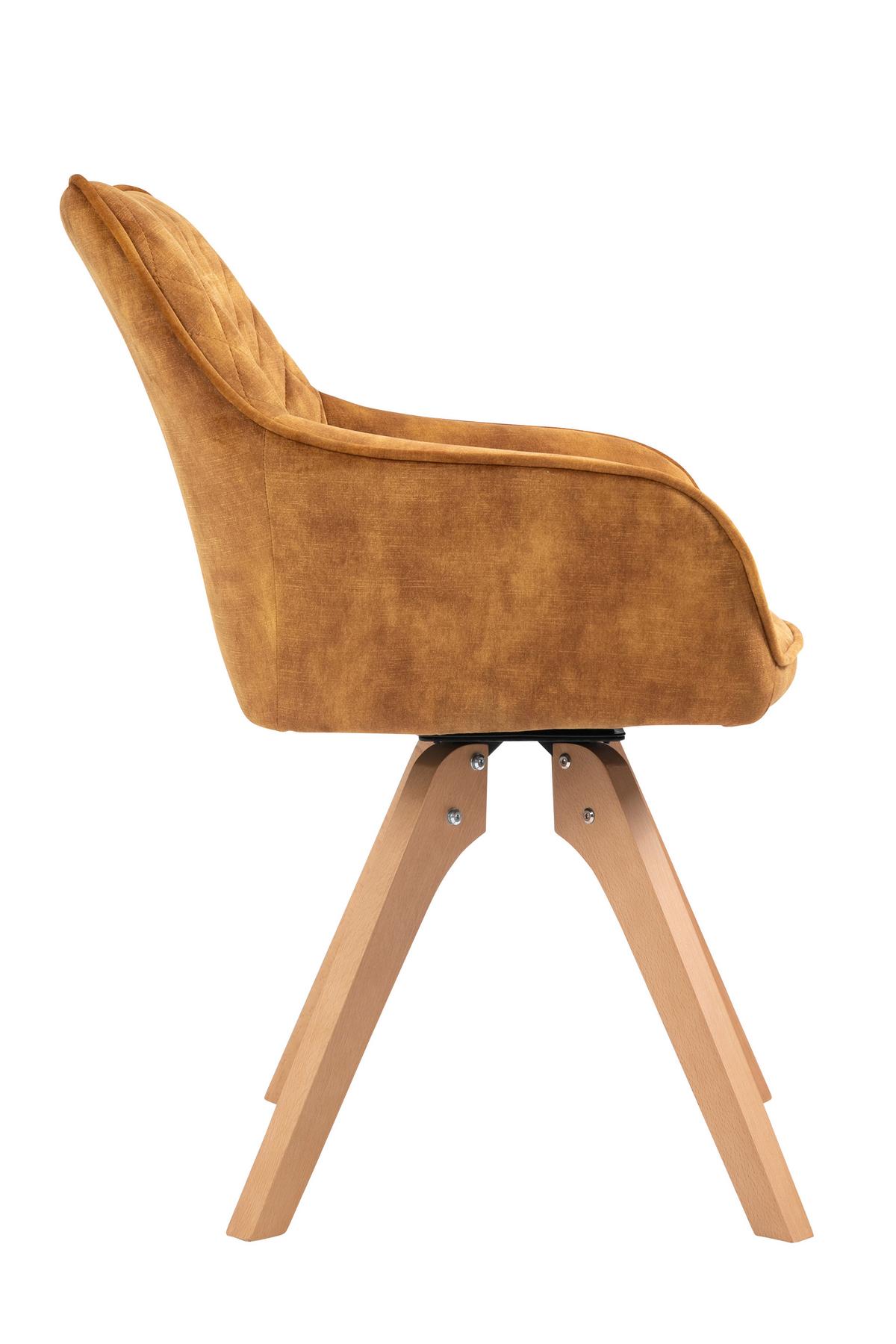 Tischgruppe Weiß/Goldfarben B: 180 cm - Goldfarben/Weiß, MODERN, Holz/Holzwerkstoff (180/90/76cm) - Livetastic