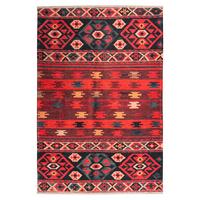 Flachwebteppich My Ethno Multicolor 75x150 cm - Multicolor, LIFESTYLE, Textil (75/150cm) - Obsession