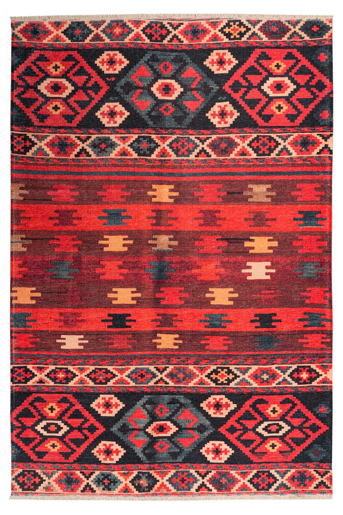 Flachwebteppich My Ethno Multicolor 75x150 cm