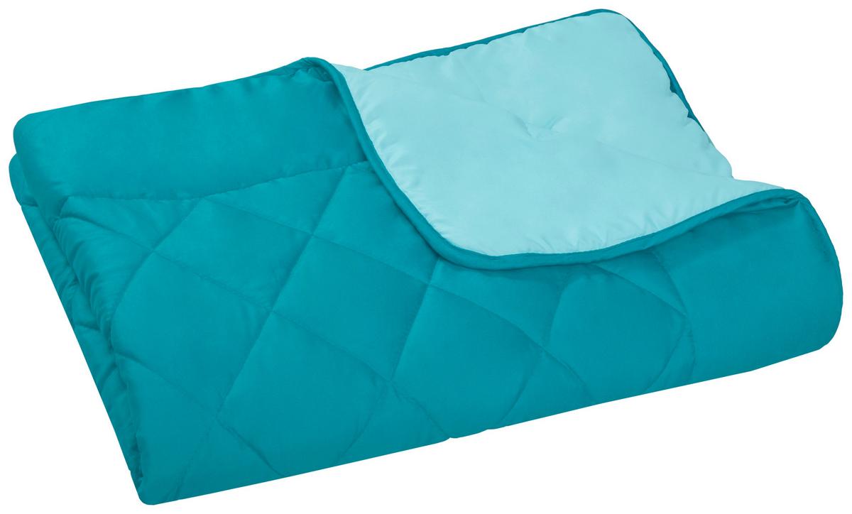 Steppdecke Annika Leicht 140x200 cm - Petrol/Mintgrün, MODERN, Textil (140/200cm) - Luca Bessoni