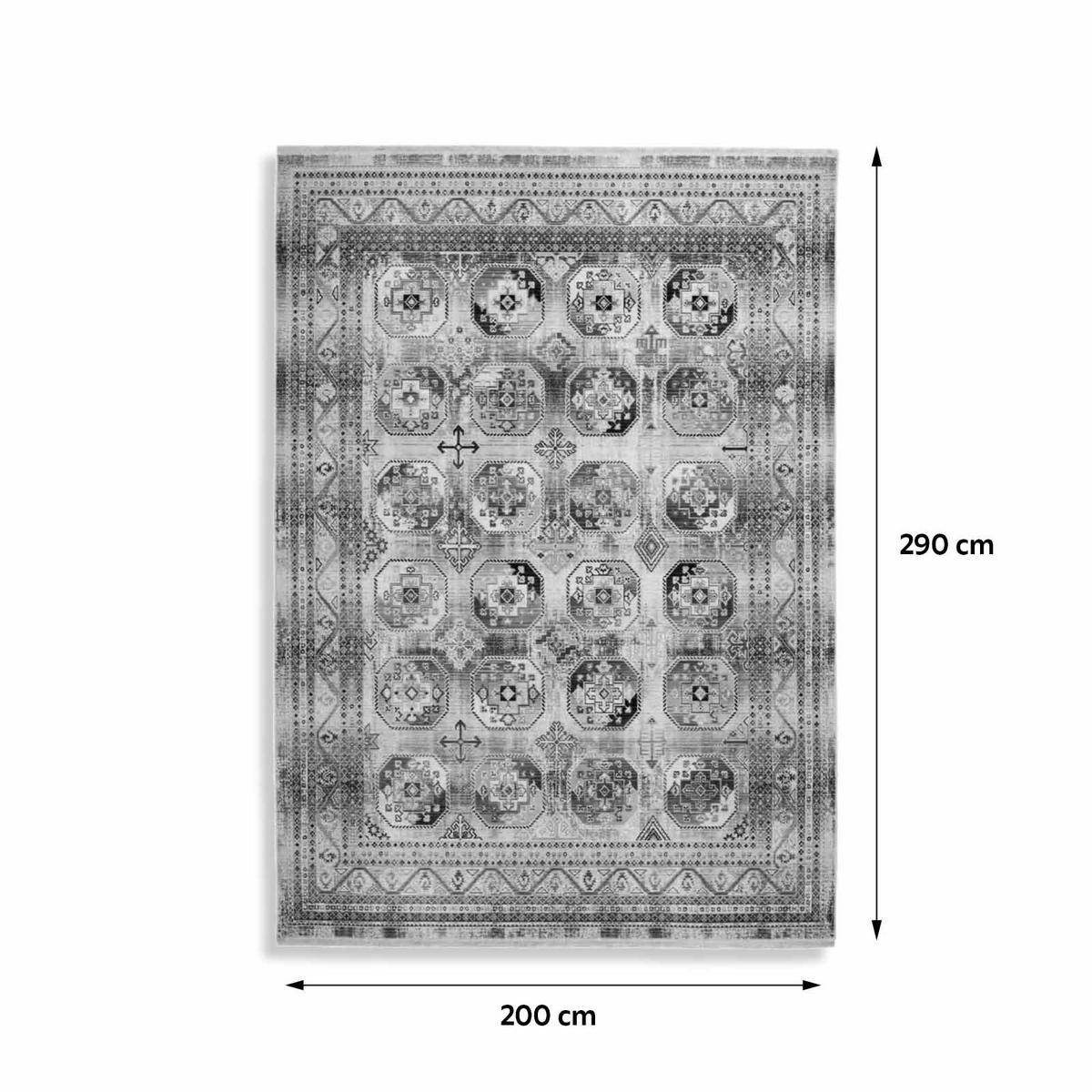 Webteppich Multicolor Anouk 200x290 cm - Multicolor, Design, Textil (200/290cm) - Kayoom