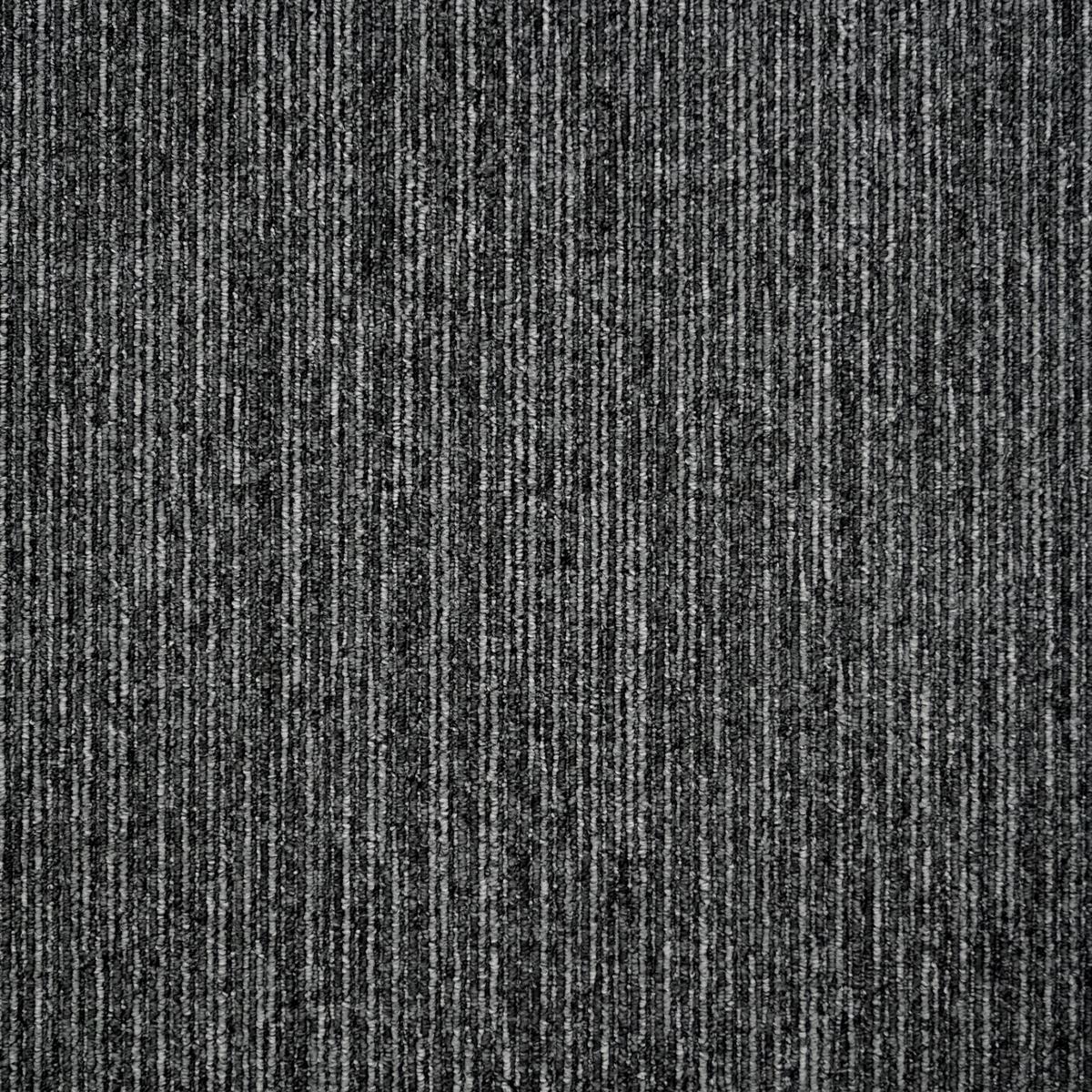Teppichfliese Dunkelgrau Ambition 50x50 Cm Florhöhe 3mm - Dunkelgrau, Basics, Textil (50/50cm)
