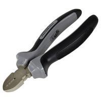 Seitenschneider Fausto 16 cm - Silberfarben/Schwarz, KONVENTIONELL, Metall (16cm)