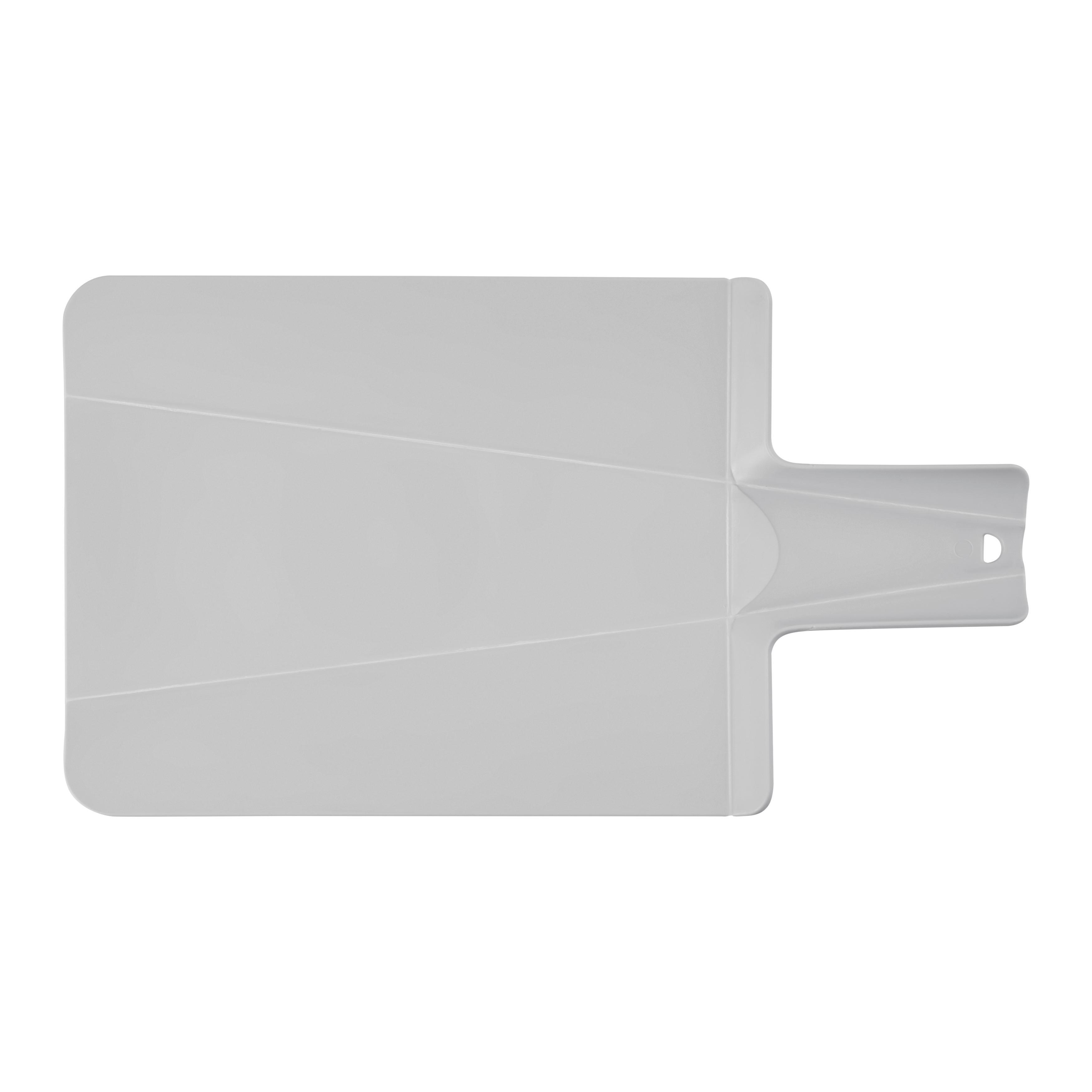 Kuchyňské prkénko FOLDY - šedá, Konvenční, plast (36,8/20,5/0,4cm) - Mömax