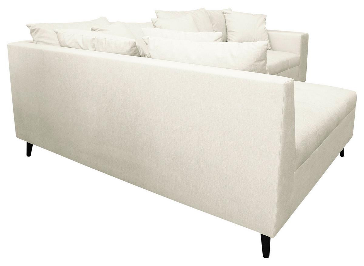 Ecksofa Pruno Hellgrau S: 174x247 Cm - Hellgrau/Schwarz, Design, Textil (174/247cm) - MID.YOU