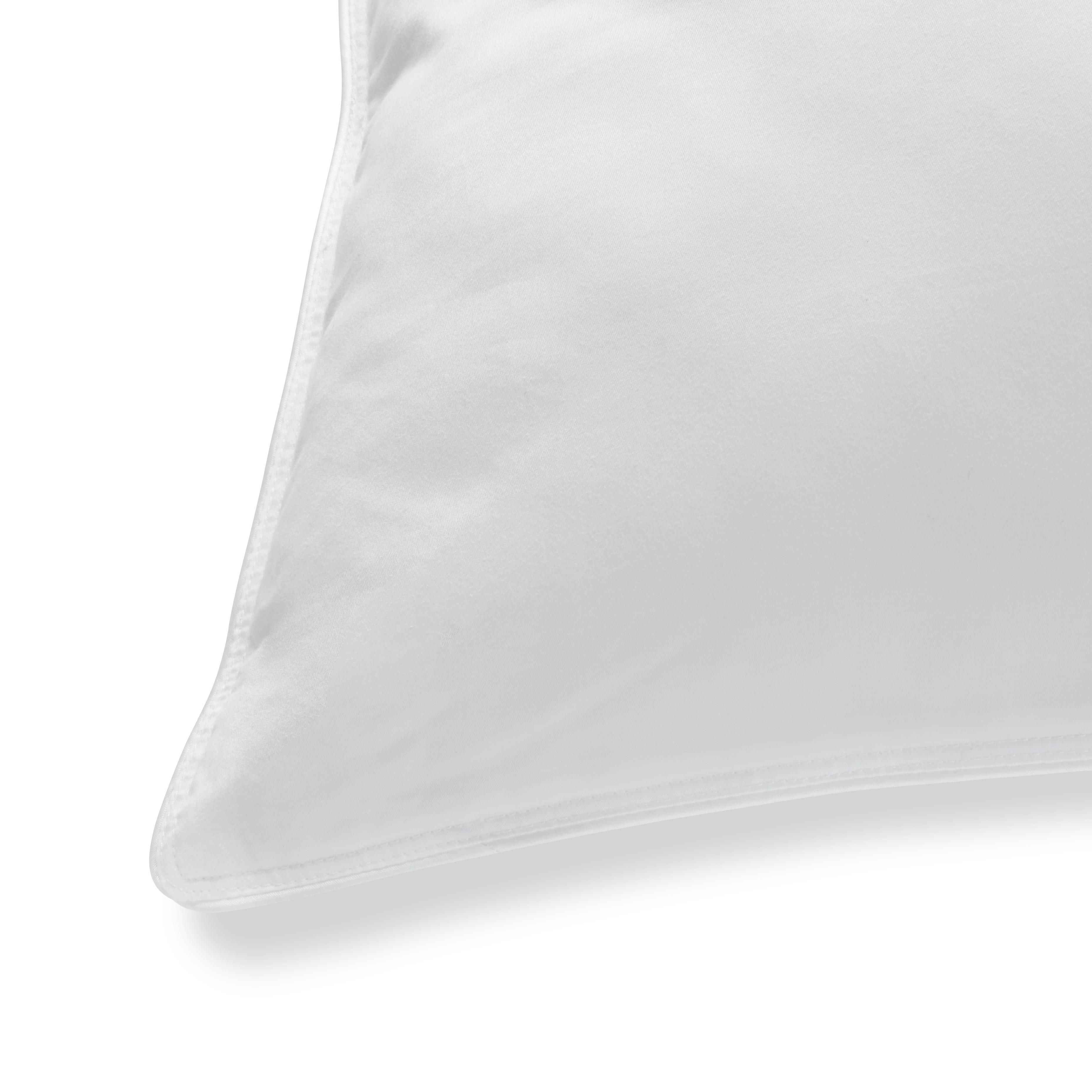 Vankúš Pod Hlavu Vegandown, 40/80cm, Biela - biela, Konvenčný, textil (40/80cm) - Premium Living