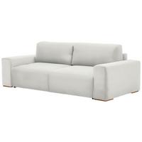 Schlafsofa Vouge Beige Bettkasten, B: 255 Cm - Beige/Buchefarben, KONVENTIONELL, Textil (255/86/123cm) - Livetastic