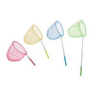 Badespielzeug Fischnetz - Blau/Pink, Basics, Kunststoff (19,5/1,5/66cm)