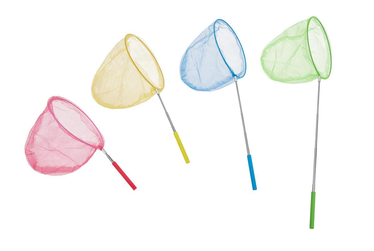 Badespielzeug Fischnetz - Blau/Pink, Basics, Kunststoff (19,5/1,5/66cm)