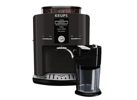Kaffeevollautomat Ea829p - Schwarz, Basics, Kunststoff/Metall (29/49/38cm) - Krups Kaffeevollautomat Ea829p - Schwarz, Basics, Kunststoff/Metall (29/49/38cm) - Krups