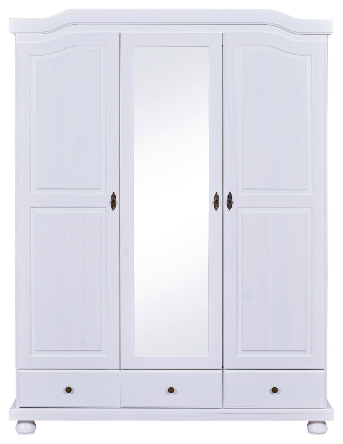 Einzelzimmer Vilmar Kappl Weiß 2-teilig - Weiß, MODERN, Holz - MID.YOU