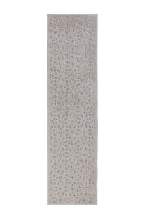Outdoorteppich Argento Silberfarben B: 66 cm
